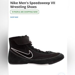 Nike Men's Speedsweep VII Wrestling Shoes size 11.5